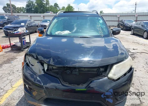 2015 Nissan Rogue Sv z USA, uszkodzony, nr VIN KNMAT2MV0FP592559